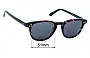Sunglass Fix Replacement Lenses for Finisterre Crew - 51mm Wide 