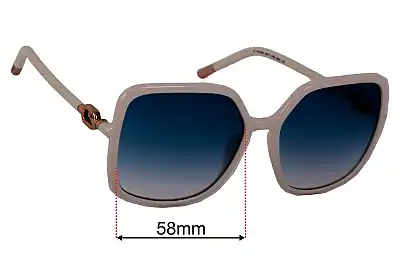 Furla SFU536 Replacement Lenses 58mm wide 