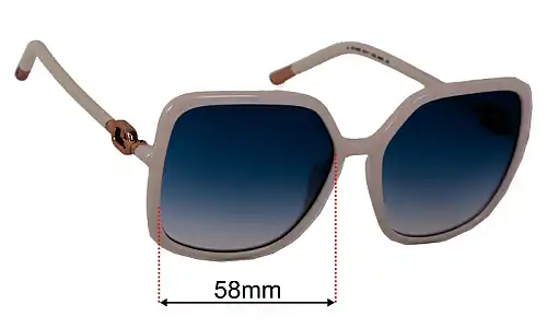 Furla SFU536 Replacement Lenses 58mm wide 