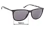 Sunglass Fix Replacement Lenses for Hugo Boss 0823/S - 58mm Wide 