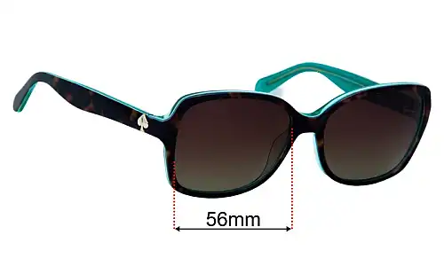 Kate Spade Ayleen Replacement Lenses 56mm wide 