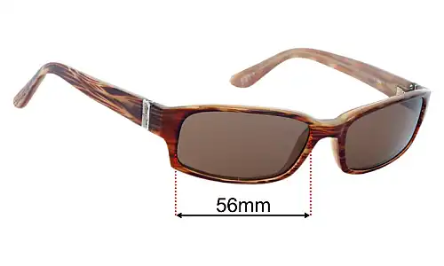 Maui Jim MJ220 Atoll Lentilles de Remplacement 56mm wide 