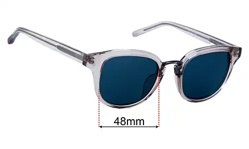 Oliver Spencer Conrad Replacement Lenses 48mm wide 
