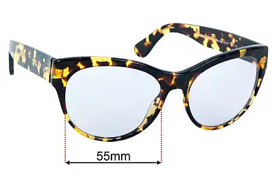 Oliver Peoples OV5208S Mande Replacement Lenses 55mm wide 