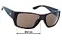 Sunglass Fix Replacement Lenses for Otis Coastin LIT - 60mm Wide 