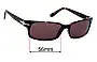 Sunglass Fix Replacement Lenses for Persol 2721-S - 56mm Wide 