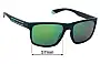 Sunglass Fix Replacement Lenses for Polaroid PLD 2157/S - 57mm Wide 