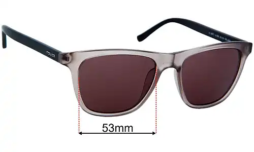 Police Hot 1 Ersatzlinsen 53mm wide 