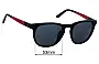 Sunglass Fix Verres de Remplacement pour Polo Polo PH 4182U - 53mm Wide 