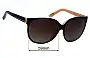 Sunglass Fix Replacement Lenses for Ralph Lauren RA 5085 - 59mm Wide 