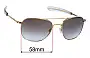 Sunglass Fix Replacement Lenses for Randolph Engineering AF106 - 58mm Wide 