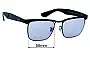 Sunglass Fix Replacement Lenses for Ray-Ban RB3875 Wayfarer Deluxe - 56mm Wide 
