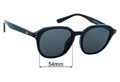 Ray-Ban RB4459D Replacement Lenses 54mm wide 