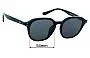 Sunglass Fix Ersatzgläser für Ray-Ban RB4459D - 54mm Wide 