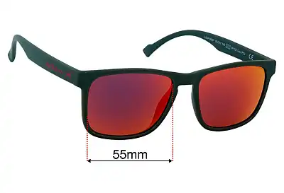 Redbull SPECT Eyewear Leap Replacement Lenses 55mm wide 