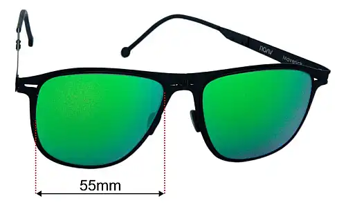 ROAV  Maverick Replacement Lenses 55mm wide 