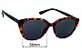 Sunglass Fix Lentes de Repuesto para Specsavers Butterfish Sun Rx - 56mm Wide 