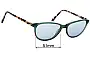 Sunglass Fix Replacement Lenses for Specsavers Charlotte - 51mm Wide 