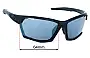 Tifosi Optics Kilo Replacement Lenses 64mm wide 