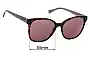 Sunglass Fix Replacement Lenses for Tommy Hilfiger TH 1811/S - 55mm Wide 
