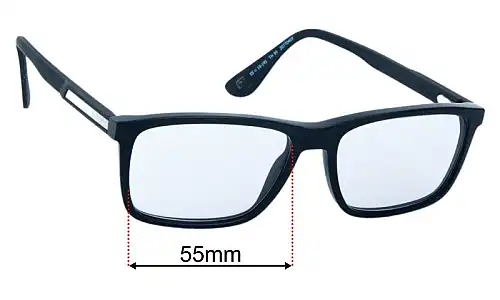 Tommy Hilfiger TH 99 Replacement Lenses 55mm wide 