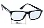 Sunglass Fix Replacement Lenses for Tommy Hilfiger TH 99 - 55mm Wide 