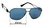 Sunglass Fix Replacement Lenses for Versace MOD 1287 - 59mm Wide 