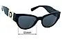 Sunglass Fix Lentes de Repuesto para Versace MOD 4398 - 55mm Wide 