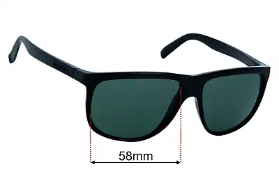 Vuarnet VL1308 Lentes de Repuesto 58mm wide 