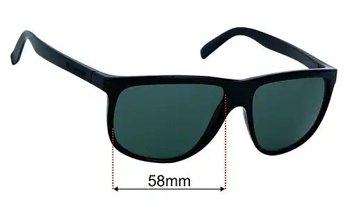 Vuarnet VL1308 Replacement Lenses 58mm wide 