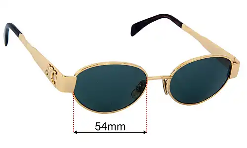 Celine CL 40235U Replacement Lenses 54mm wide 