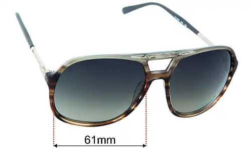 Chloe CL 2223 Replacement Lenses 61mm wide 