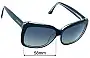 Collette Dinnigan Sun Rx 02 Replacement Lenses 58mm wide 