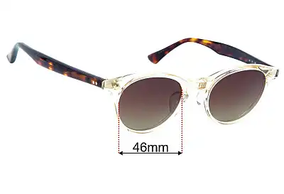Digna Classic Lentes de Repuesto 46mm wide 