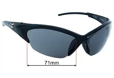 Kaenon Kore Replacement Lenses 71mm wide 
