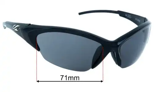 Kaenon Kore Replacement Lenses 71mm wide 