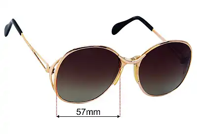 Metzler 1855 Replacement Lenses 57mm wide 