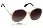 Sunglass Fix Replacement Lenses for Metzler 1855 - 57mm Wide 
