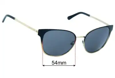 Michael Kors MK1022 Tia Replacement Lenses 54mm wide 