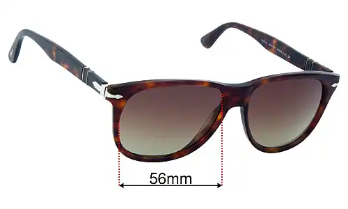 Persol 3103-S Replacement Lenses 56mm wide 