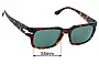 Sunglass Fix Replacement Lenses for Persol 3315-V - 55mm Wide 