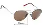 Sunglass Fix Replacement Lenses for Porsche P 8606  - 53mm Wide 