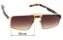 Sunglass Fix Verres de Remplacement pour Prada SPR61WS - 60mm Wide 