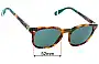 Sunglass Fix Verres de Remplacement pour Polo Polo PH 4206 - 52mm Wide 