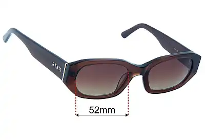 Rixx Austin Replacement Lenses 52mm wide 