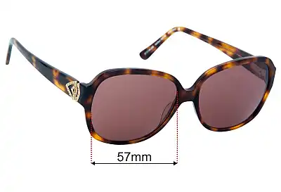 Specsavers Halibut Sun Rx Replacement Lenses 57mm wide 