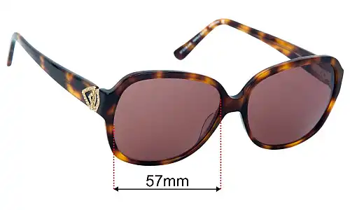 Specsavers Halibut Sun Rx Replacement Lenses 57mm wide 