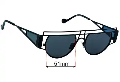 Acuitis Beyond Cosmic Lentes de Repuesto 51mm wide 