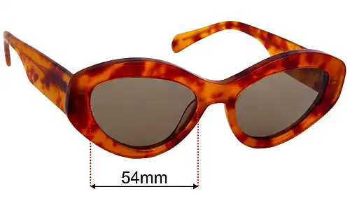 Sunglass Fix Replacement Lenses for Banbe The Jean - 54mm 