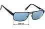 Bill Bass Bosco 28103 Replacement Lenses 59mm wide 